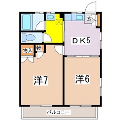 ハイツ中島の物件間取画像